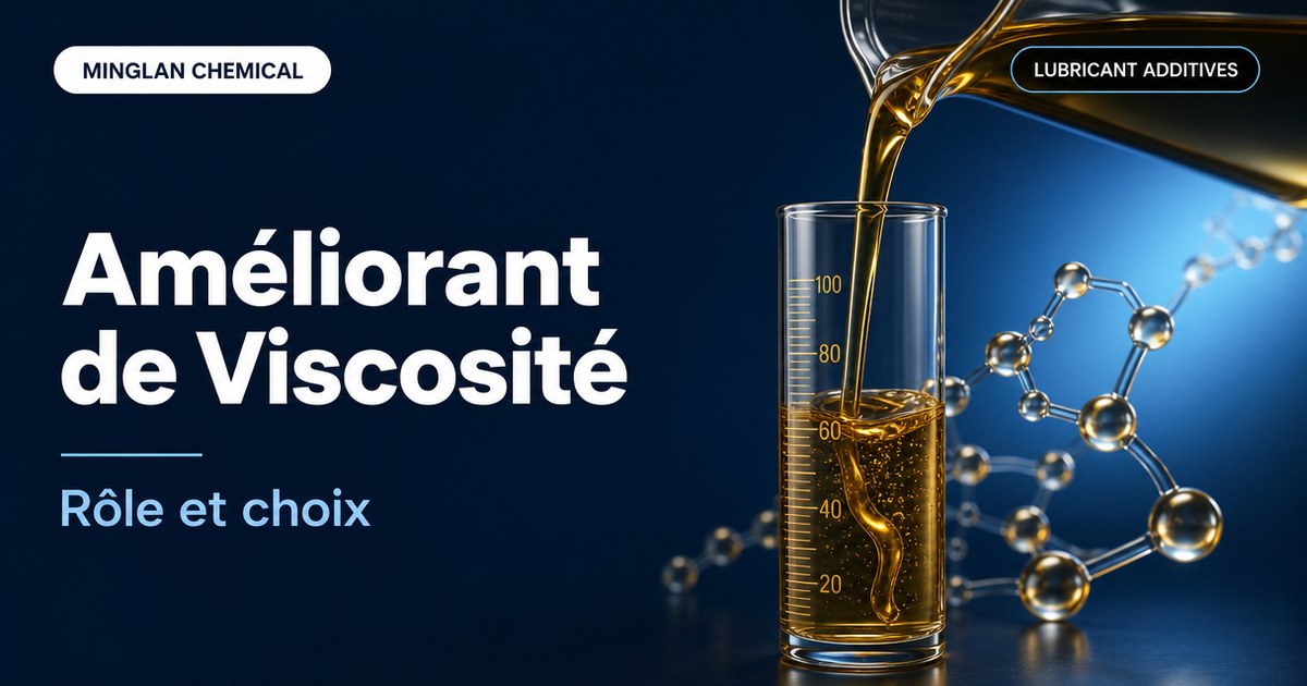 Additif améliorant d&rsquo;indice de viscosité : rôle et choix