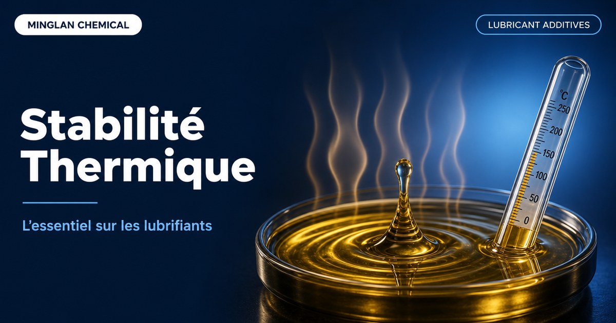 Stabilité thermique des lubrifiants : l&rsquo;essentiel