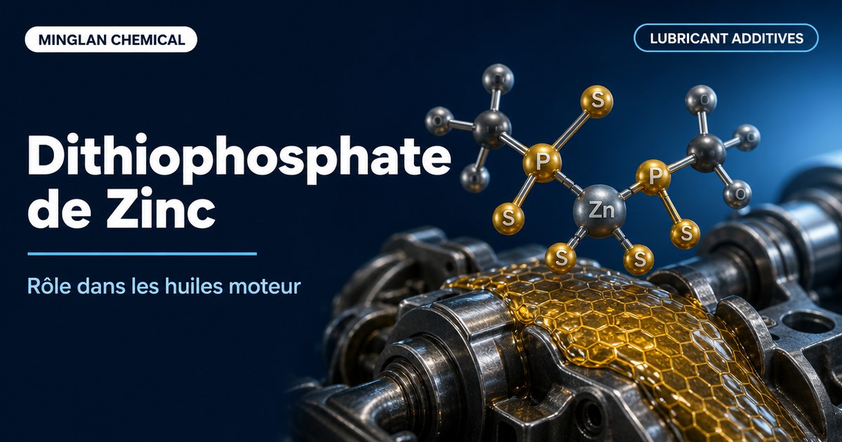 Dithiophosphate de zinc (ZDDP) : rôle dans les huiles moteur