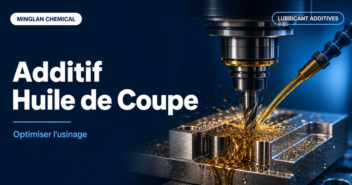Additif pour huile de coupe : optimiser l’usinage