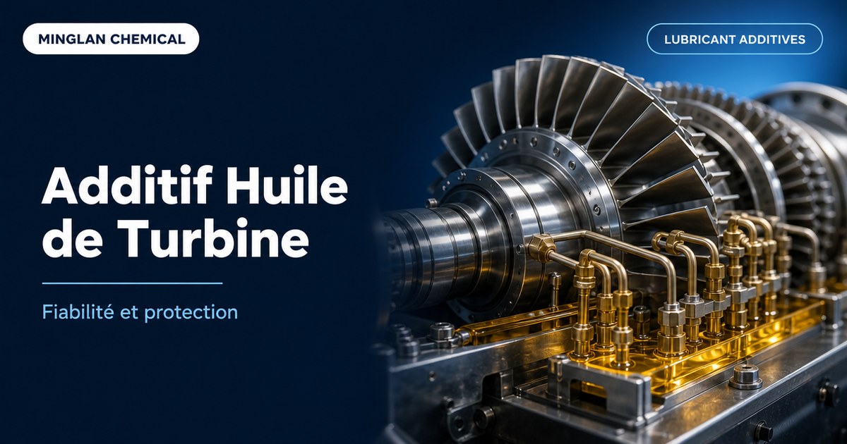 Additif pour huile de turbine : fiabilité et protection