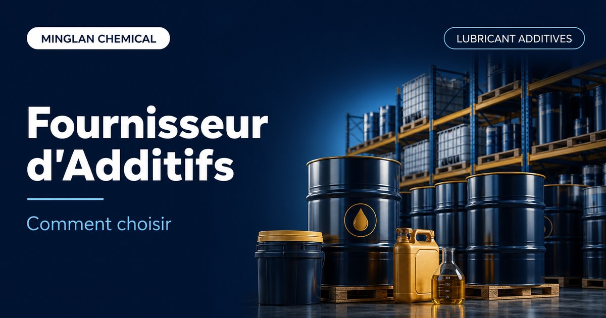 Fournisseur d&rsquo;additifs lubrifiants : comment le choisir